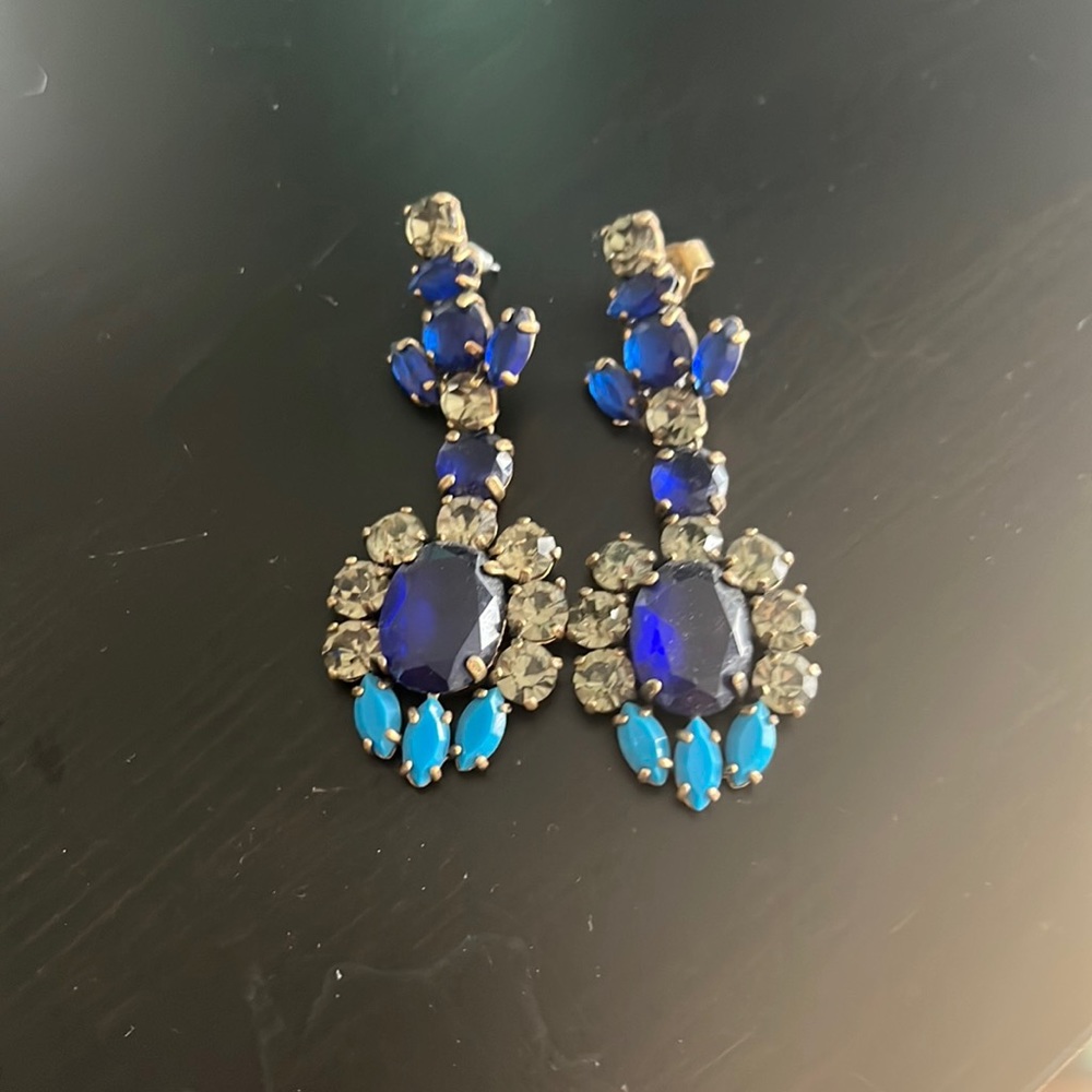J. Crew jewel earrings - Picture 2 of 4